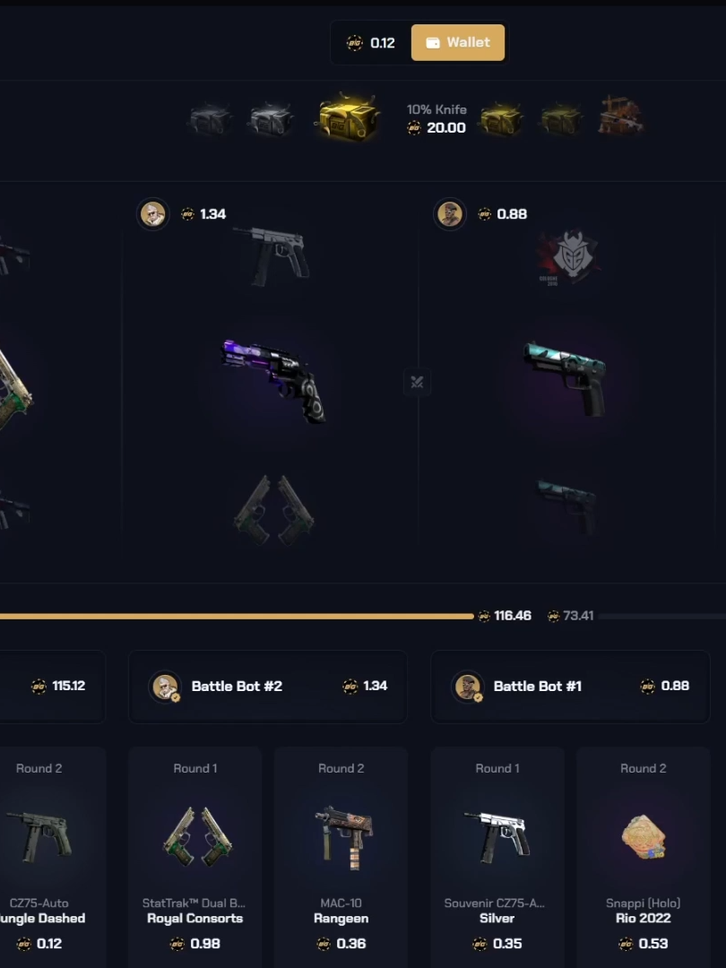 Playing on CSGOBIG till i got enough for a knife(Very Good Pulls)#CSGOBIG #cs #cs2 #caseopening