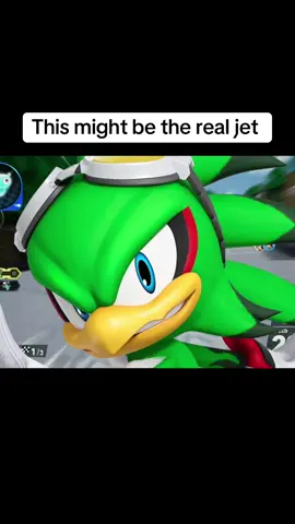 Never thought a character I disliked could be this funny#sonic #sonicracingcrossworld #jet #fyp #foryou 