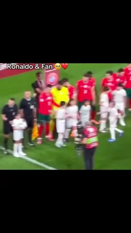 This is humanity ❤️ #ronaldo  #football  #fan  #viral  #humanity 