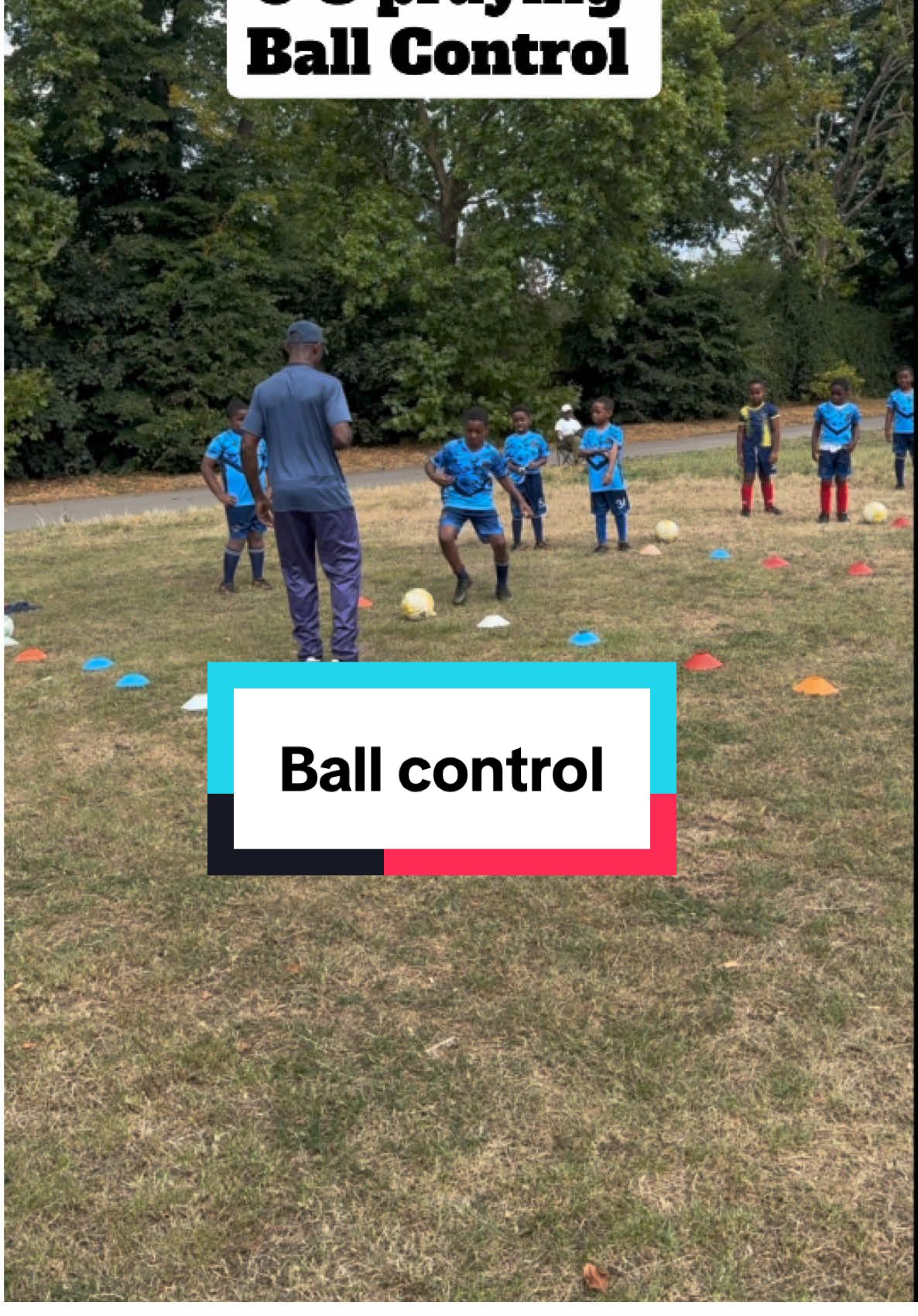 Youth 8 practicing Ball Control -#championsfc #football #league #training #match 