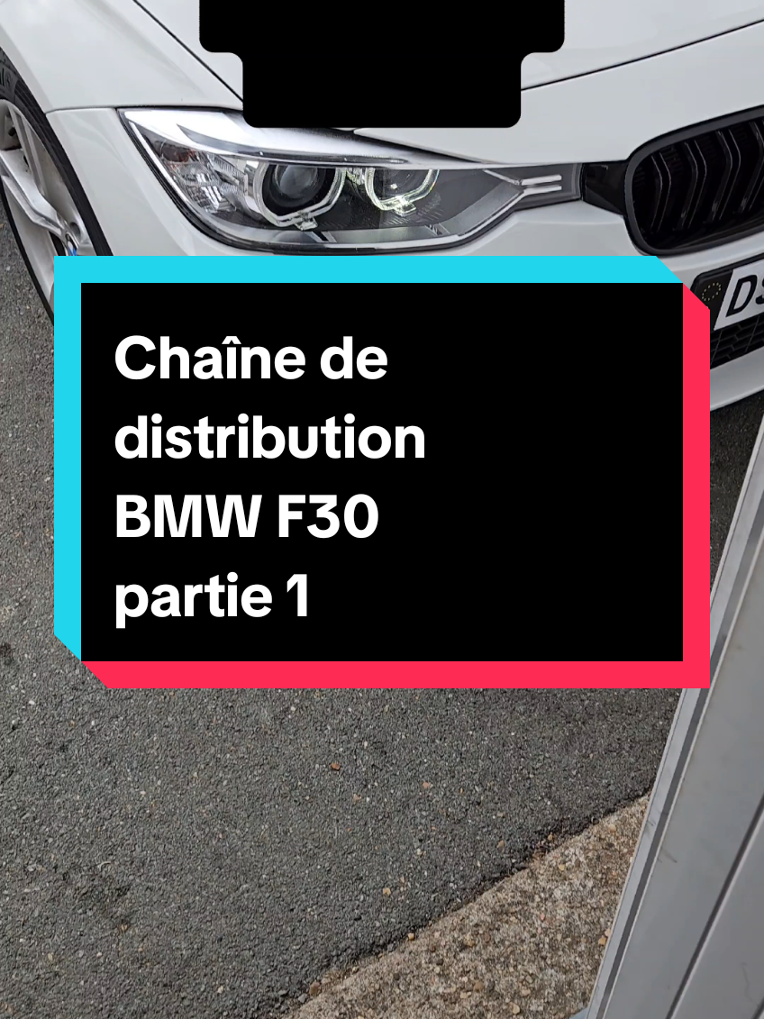 Je remplace le kit chaîne de distribution sur une BMW F30 #fyp #BMW #BMWF30 #CHAINE #reparation 