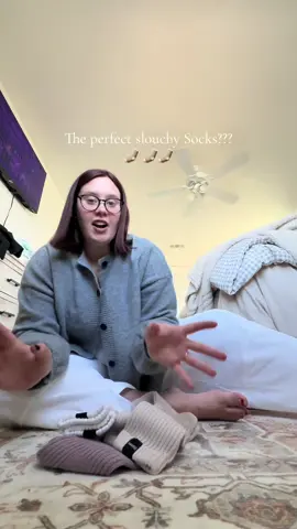 SERIOUSLY SO SOFT!!!! #fall #socks #slouchy #baggy #soft 