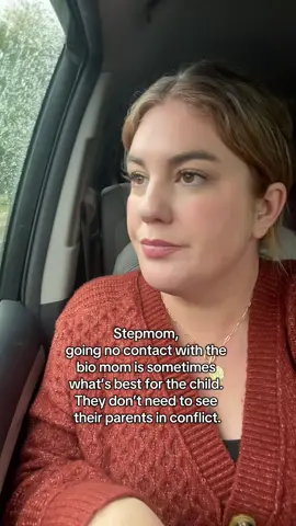 If the communication is continuously making matters worse and impacting the child/children in the family, it might be time to go no contact. #stepmomsoftiktok 