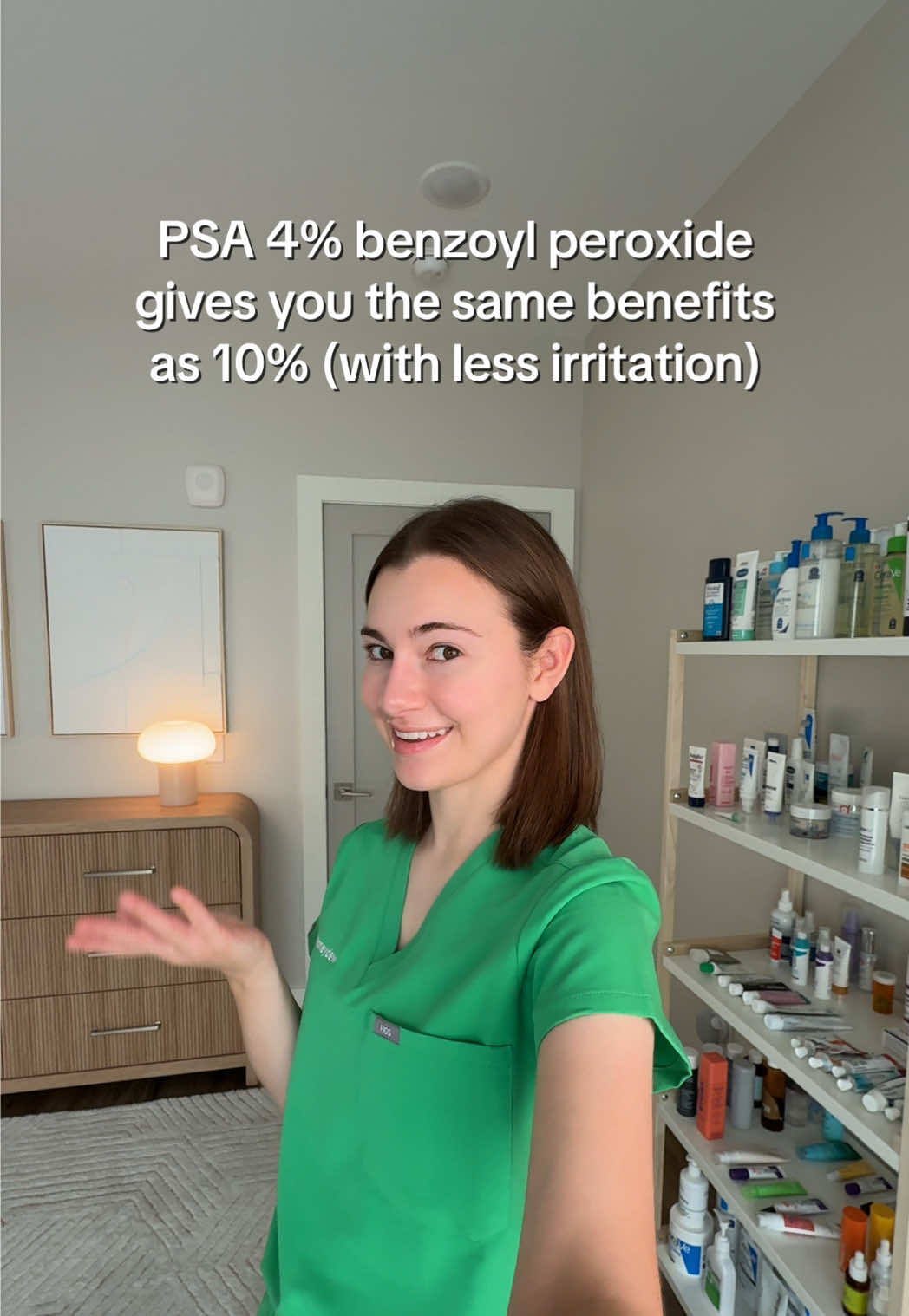 Dare I say 2.5% BP does too 😅  #benzoylperoxide #acnecleanser #dermpa #physicianassistant #acnetips 