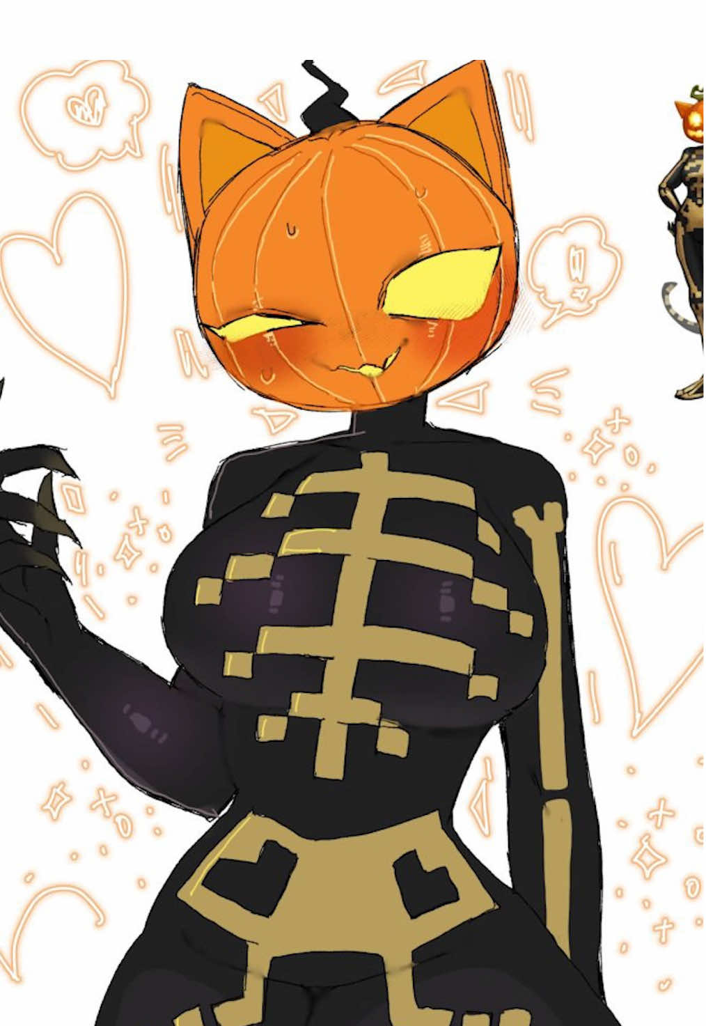Smth Smth abt #pumpkincat #fortnitemares #spice 