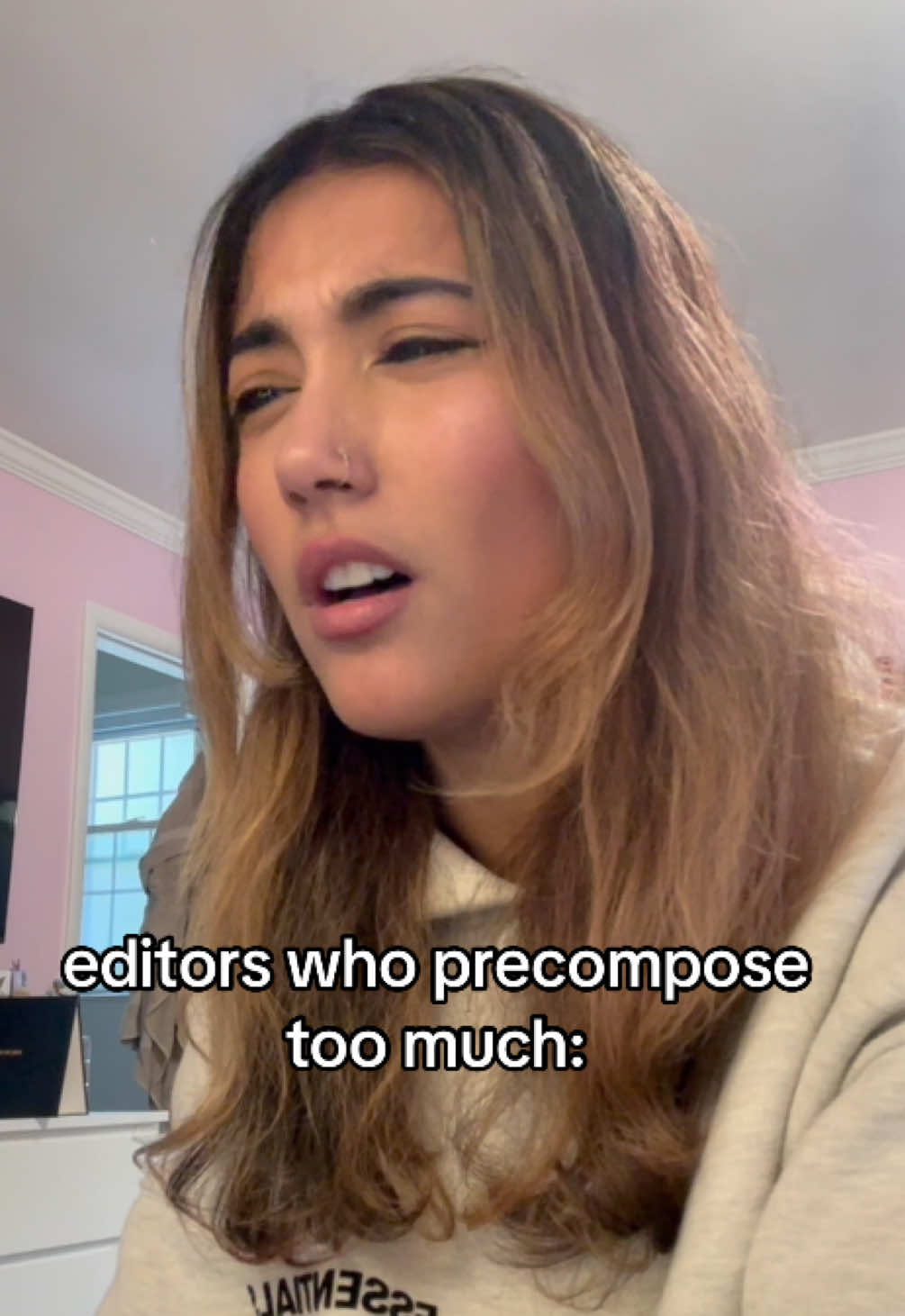 who else is guilty of this😭 #edit #editor #precomp #aftereffects #fyp 