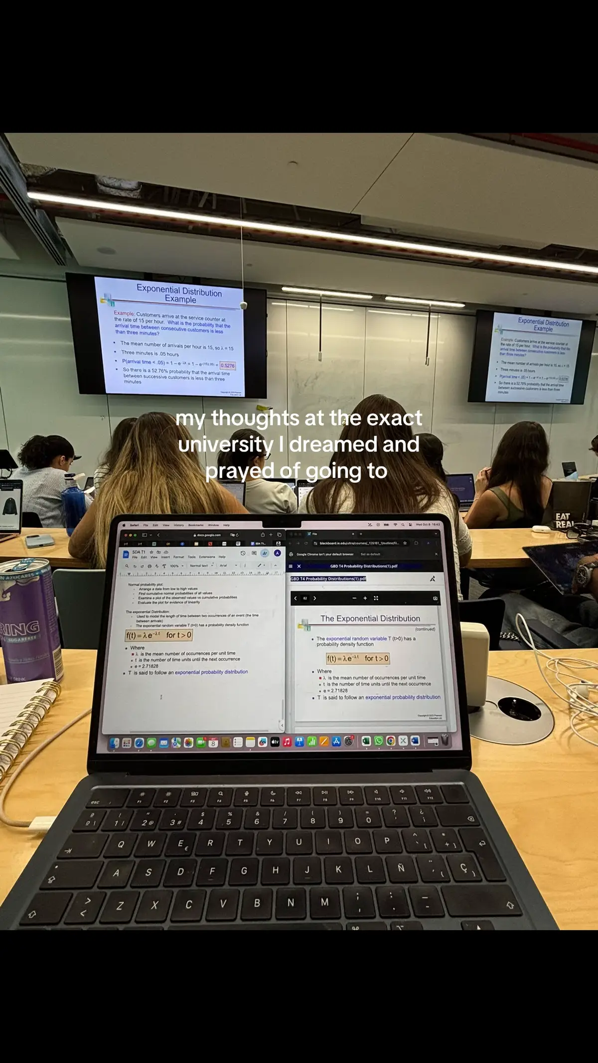 like wdym I’m not just partying every single weekend who would’ve thought #midtermseason #studyabroa #internationalstudent 