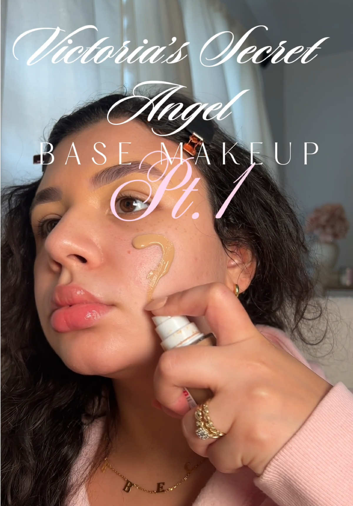 🩷🌸💅🏻🎀🪽 products used  • @REFY brow sculpt  • @loréal paris usa true match • @Huda Beauty undereye corrector  • @Laura Mercier pink undereye powder • @Morphe Cosmetics sculpting pen  • @Rare Beauty liquid blush “grace” • @Fenty Beauty bronzer “i$land ting”  • @Revlon Cosmetics highlighter  #vsangel #victoriassecret #victoriasecret #victoriassecretfashionshow #victoriassecretangel @sephora @Ulta Beauty 