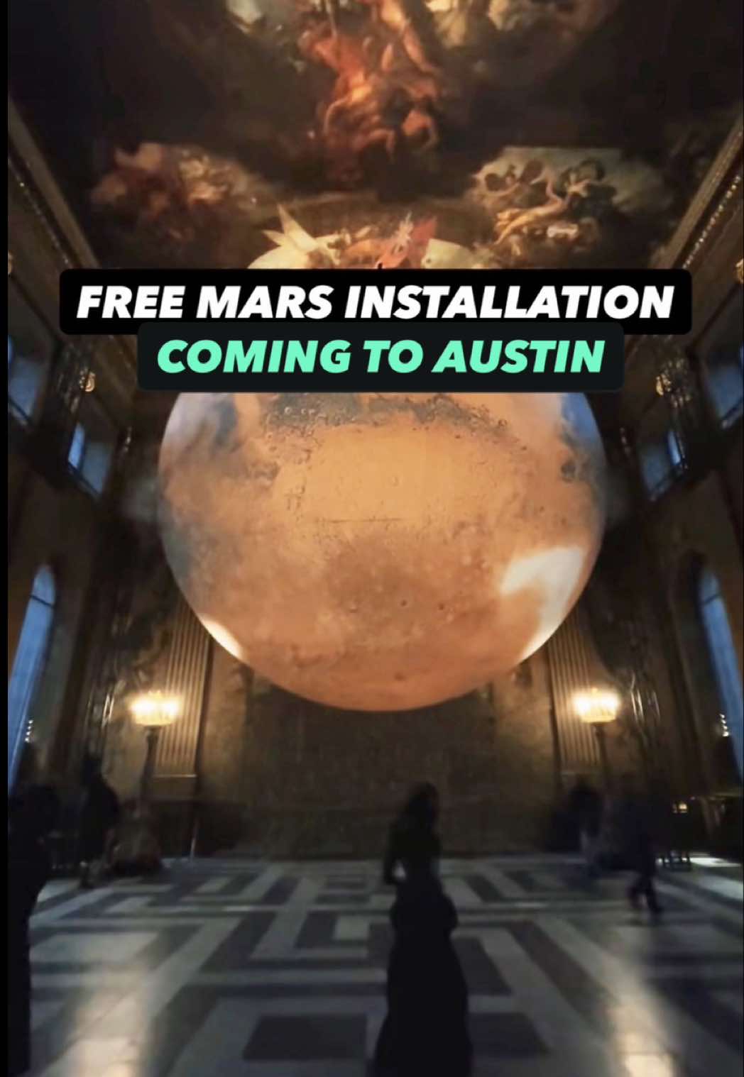FREE MARS INSTALLATION IN AUSTIN 🚀 A free trip to Mars, no spaceship required! Luke Jerram’s Mars: My Mars is landing soon — a 7-meter floating sphere featuring detailed NASA imagery of the Martian surface, paired with a soundscape inspired by real Mars mission recordings. Step into a surreal, immersive experience where you can see every detail of the planet. ✨ Nov 1: Live space-themed performance & talk with NASA’s Jason Achilles 📍 The Lawn at @DomainNorthside 🗓️ October 29 to November 2 Save, share, and get ready for an out-of-this-world experience! . . . 📸 @annainlondonx & @sy.wendy from the London location #austin #austinevents #austintx #atx #fyp  