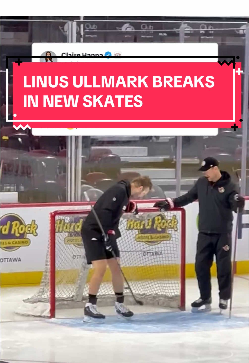 Should goalies without their equipment be illegal? #NHL #hockey 