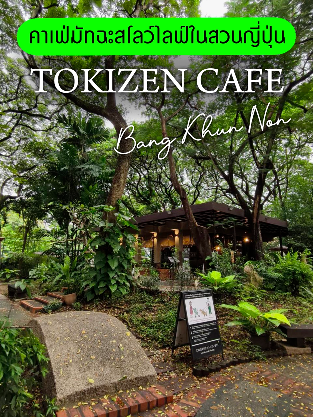 TOKIZEN ใครเป็นสาวกมัทฉะที่รักความกรีนของต้นไม้ ไม่อยากให้พลาดที่นี่ เครื่องดื่มมัทฉะดีงาม สมกับที่เลือกใข้อูจิมัทฉะแท้นำเข้าจากญี่ปุ่น มัทฉะรสชาตินุ่มนวล และอูมามิในทุกคำ มาแล้วต้องชมเมนูของหวาน Signature อย่างวาราบิโมจิ และโมจิหยดน้ำซากุระ ใครอยากพักใจในธรรมชาติ ให้ชีวิตเดินช้าๆ ในวัน slow life ลองมาที่Tokizen น่าจะมีช่วงเวลาที่ดี ตามความหมายของชื่อร้าน เปิดทุกวัน 08:00 - 17:00 https://maps.app.goo.gl/TvHi5siaUq7oS7eb9 #TOKIZENCAFE #คาเฟ่ในสวน #คาเฟ่มัทฉะ #คาเฟ่