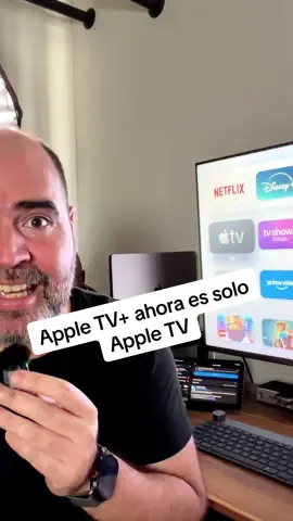 Te gusta Apple TV+, o sea ahora se llama solo Apple TV y estamos hablando del Streaming, no de la app ni del dispositivo que se conecta a la TV. Lo sé, es confuso 😅#apple #appleTV 