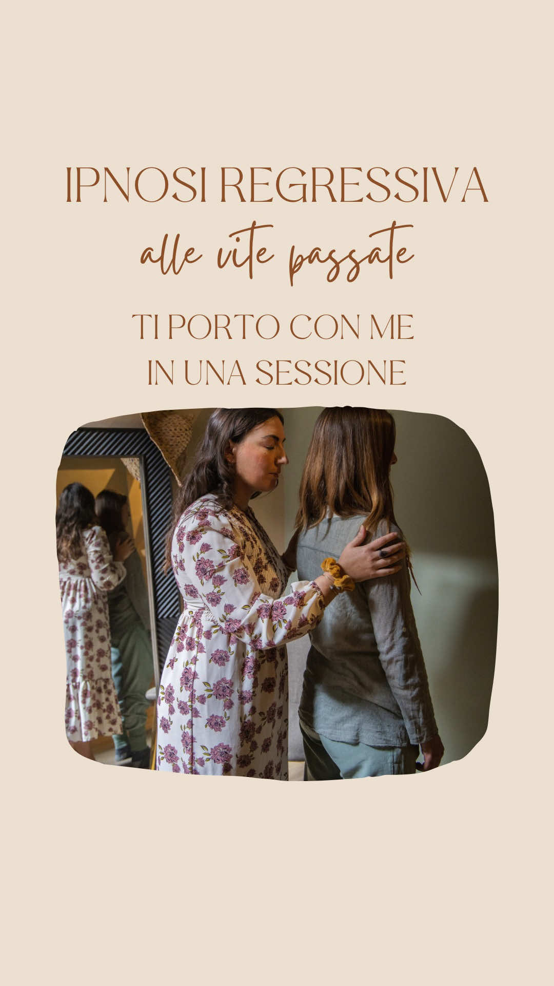 Ti porto con me durante una sessione di ipnosi regressiva alle vite passate 🪆🏺🧿 Si tratta di un metodo di conoscenza del sè, un viaggio di ricerca e scoperta interiore che permette il recupero consapevole di memorie legate ad esperienze che hanno avuto luogo in altre esistenze. 📿 Una seduta di ipnosi regressiva consente di aprirsi alla ricezione di messaggi che la coscienza vuole inviare. Una volta compresi tali messaggi, è possibile interiorizzarli e renderli fertili dentro di sè, promuovendo il processo di trasformazione, evoluzione e crescita e favorendo la presa di coscienza di tratti della propria personalitá, migliorando così il rapporto con se stessi e con gli altri 🤍 Hai mai fatto una sessione di ipnosi alle vite passate?  Fammi sapere nei commenti qual’è stata la tua esperienza ⤵️ #ipnosi #regressiva #vitepassate #crescitaspirituale 