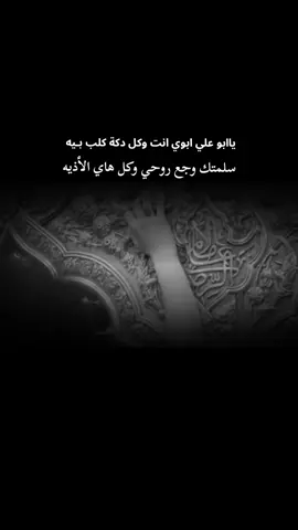 سلمتك وجع روحي💔