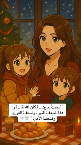 “أنجبتُ بنتين… فكأنّ الله قال لي: هذا ضعفُ النور، وضعفُ الفرح، وضعفُ الأمل.” 🤍🕊️  #بيبي_كيوت_جميل_اكسبلور😇 #محتوى_حقيقي_كارتوني #اطفال_التيك_توك #بنتين #بناتي 