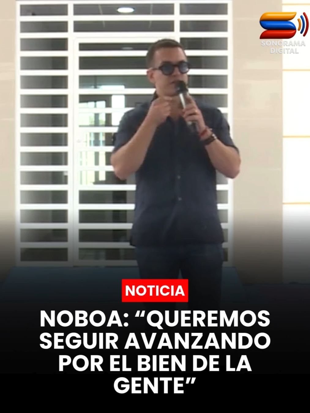 GOBIERNO REMITE MENSAJE SOBRE EL “CAMBIO” El Gobierno difundió un boletín en el que se señala que, se busca fortalecer las acciones en inversión, economía, seguridad y justicia. Noboa en su intervención menciona la existencia de sectores opositores que intentarían frenar esos avances y se destaca la necesidad de dar continuidad a los programas para garantizar beneficios a la población y a futuras generaciones. #SonoramaNoticias #fyp #noticias