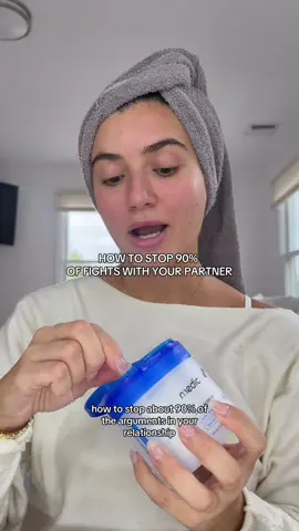 How to avoid big fights in your relationship: a simple yet useful method. 🤍 #relationships #advice 