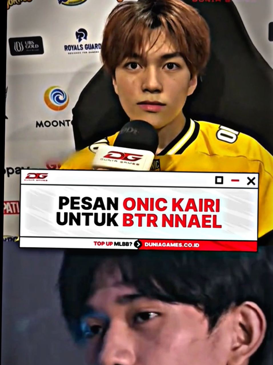 buset kairi memberi pesan ke nnael cuy😱🥶#onickairi#btrannael#9embiraMabar #TiupLilinBarengFanny #MLBBIDCreator 