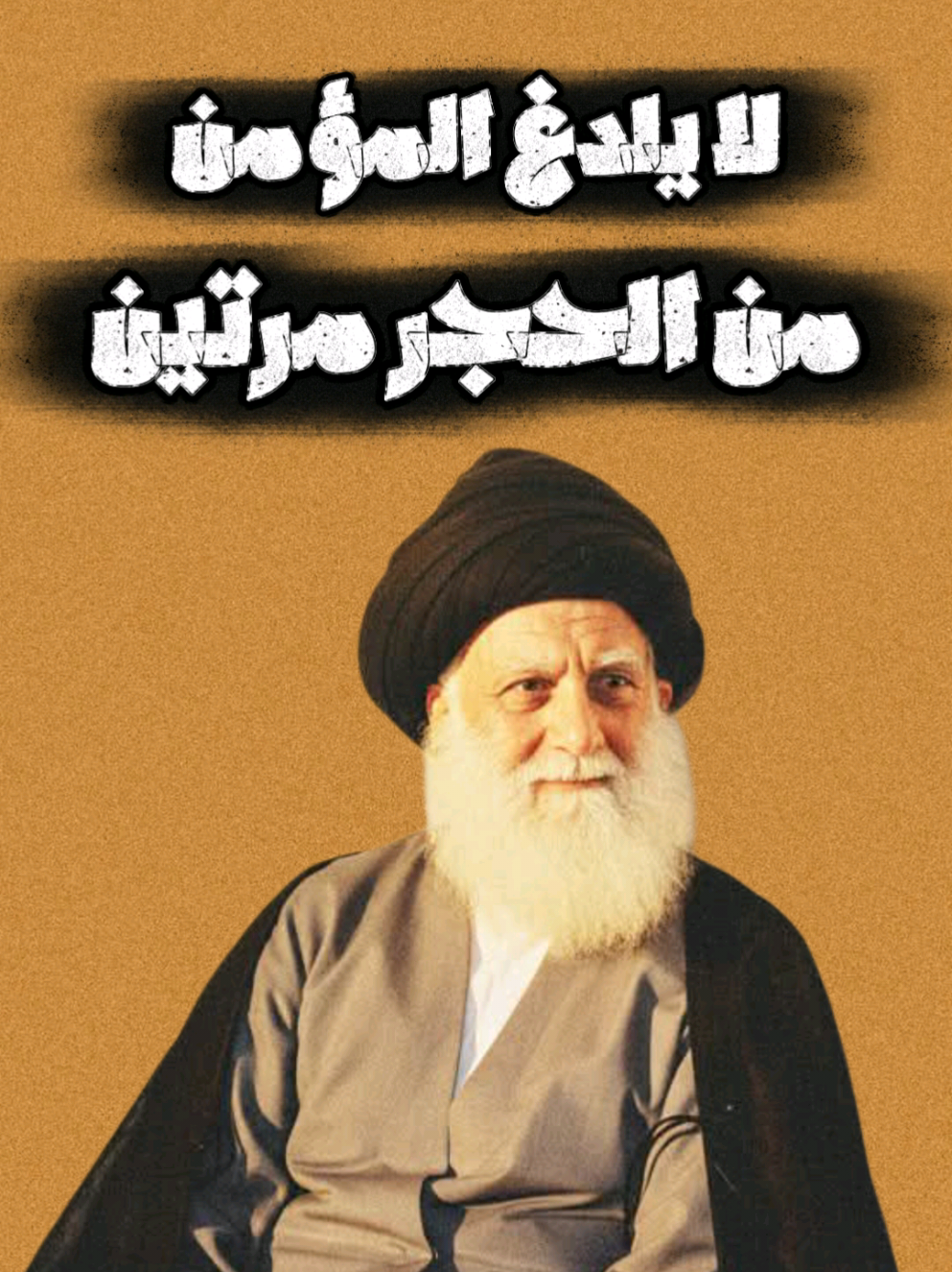 #viralvideo  #تابعني  #السيد_محمد_الصدر  #شموخ_عقيدة_واصلاح_وطن  #تفاعلوا_لايك_فولو_اكسبلوور  المؤمن لا يلدغ من الحجر مرتين