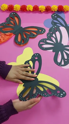 Con estas mariposas tu decoración de día de muertos lucirá muy bonita!🦋🏵️💀#ivonneeivette #diademuertos #manualidaded #diadelosmuertos #mariposas🦋 