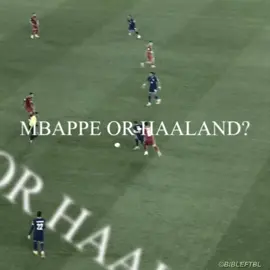 not to say that haaland isn’t a freak, but you could never convince me that he’s better than him. || #fyp #footballedit #mbappe #bibleftbl 