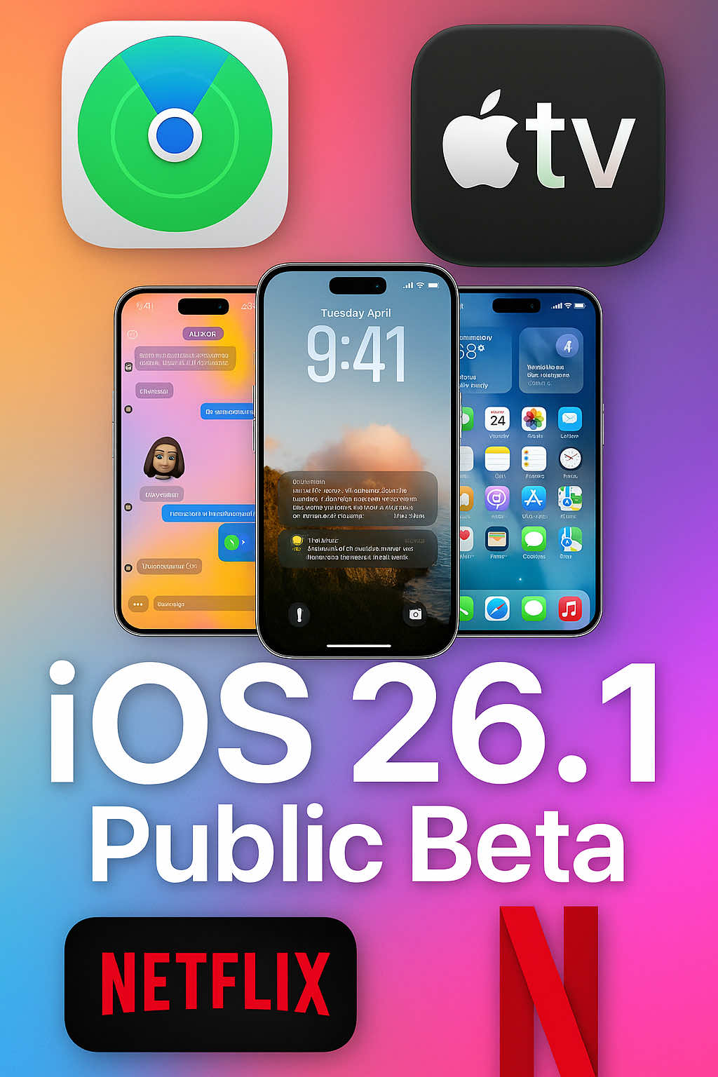 Apple TV Rebrand, iOS 26.1 Beta, and Netflix’s Bold Podcast Move We discuss Apple's surprising rebranding of Apple TV+, the new iOS beta release with updated icons, potential new Apple hardware, and Netflix's upcoming podcast streaming collaboration with Spotify. #AppleTV #StreamingServices #TechNews #AppleBeta #NetflixPodcasts 