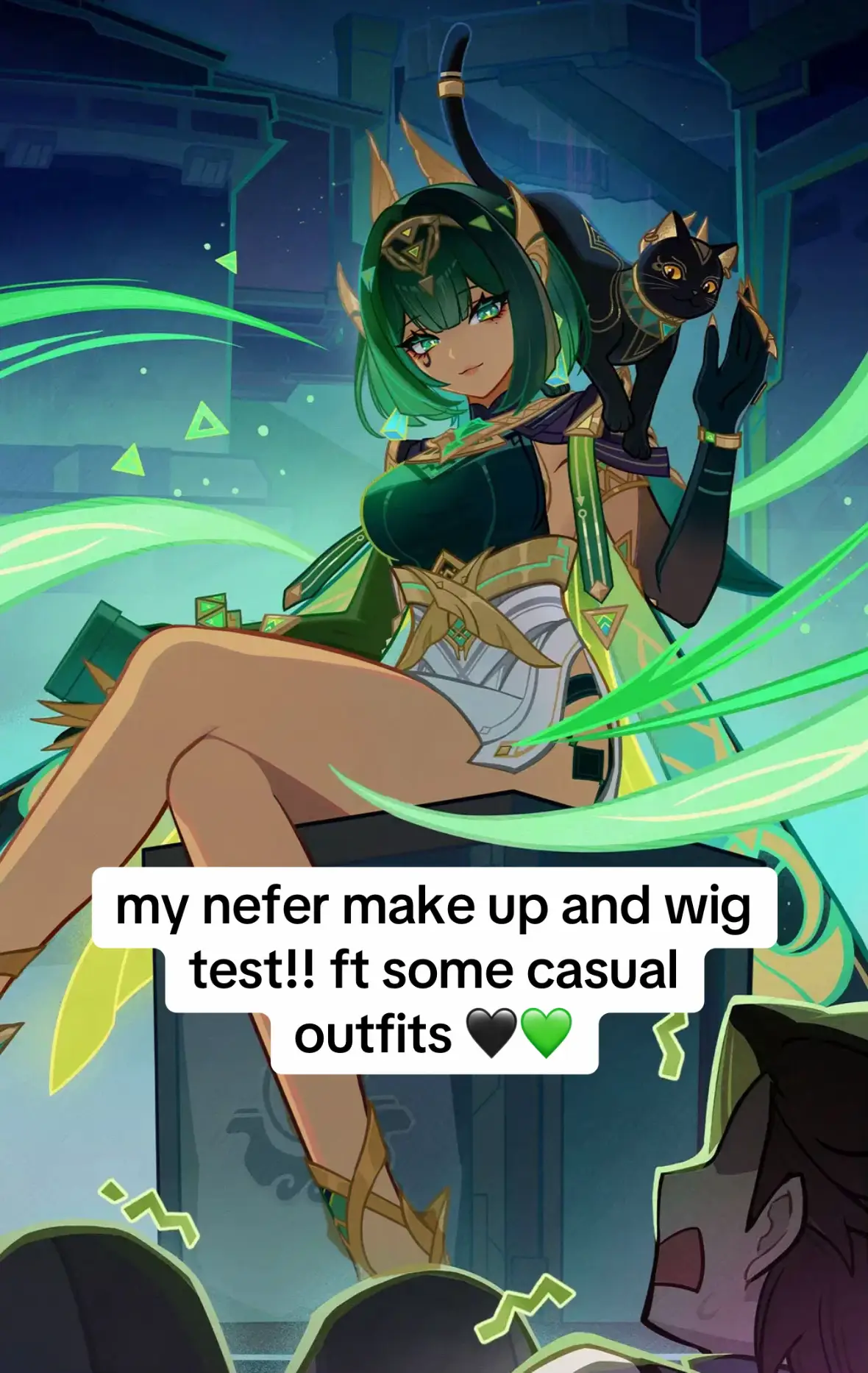 now we wait for her cosplay.. #nefer #nefercosplay #GenshinImpact #genshincosplay