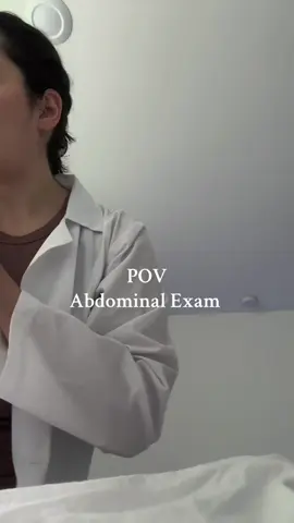 ASMR: Getting an Abdominal Exam for pelvic pain 👩🏻‍⚕️✨ medical roleplay. #fyp #asmr #asmrmedical #asmr_tingles #asmrsounds 