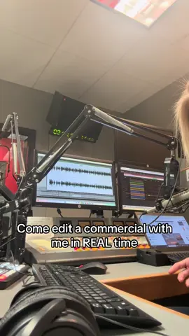 Come edit a commercial with me in REAL time! This is a :60 spot for one of my partners (Trajan Wealth) and it took me right under 3 minutes to get it edited and ready to go on air!  #BTS #radioBTS #radio #huntsvillealabama #iheartradio 