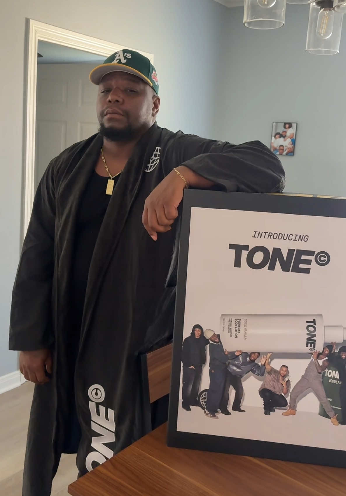 You can tell we aren’t used to getting stuff like this 😅. Thank you @TONE EXCLUSIVE @Kai Cenat 