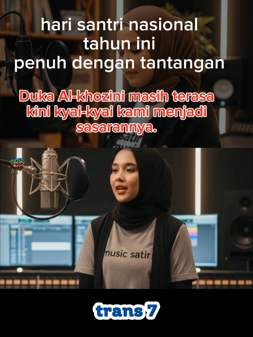 berhentilah kalian menghina ulama-ulama kami!! #trans7 #kyai #harisantrinasional #hsn2025 #santri 