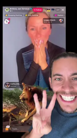 Le tiré 3 leones a está señora y se le salieron las lágrimas 👏❤️