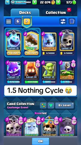 The end is INSANE 😭 #clashroyale #newdeck #clashroyalememes #viralvideo #fyp 