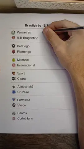 Brasileirão jogos 15/10/2025, qual seu palpite?✅️ #brasileirao #palpites #resultado #futebol #green 