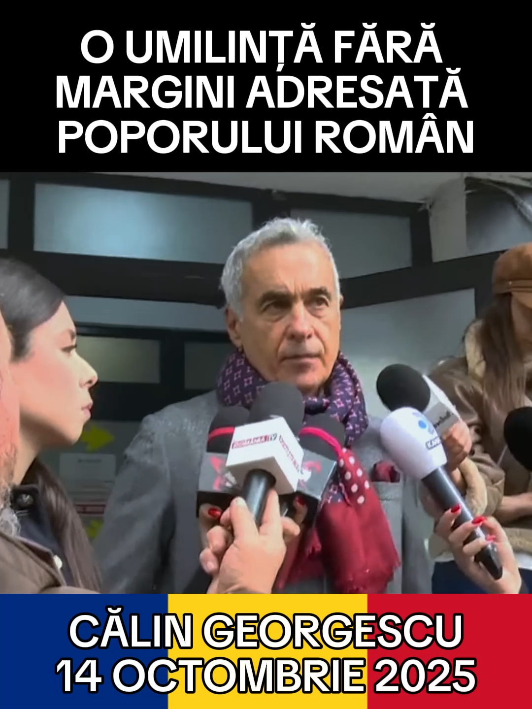 O UMILINȚĂ FĂRĂ MARGINI #CălinGeorgescu #România #Româniateiubesc #Româniasuverană #Demnitate #Pace