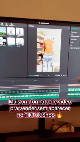 Mais um formato de vídeo pra vender sem aparecer no TikTok Shop com conta dark #vendastiktok #vendersemaparecer #perfildark #tiktokshopbrasil #dicas 