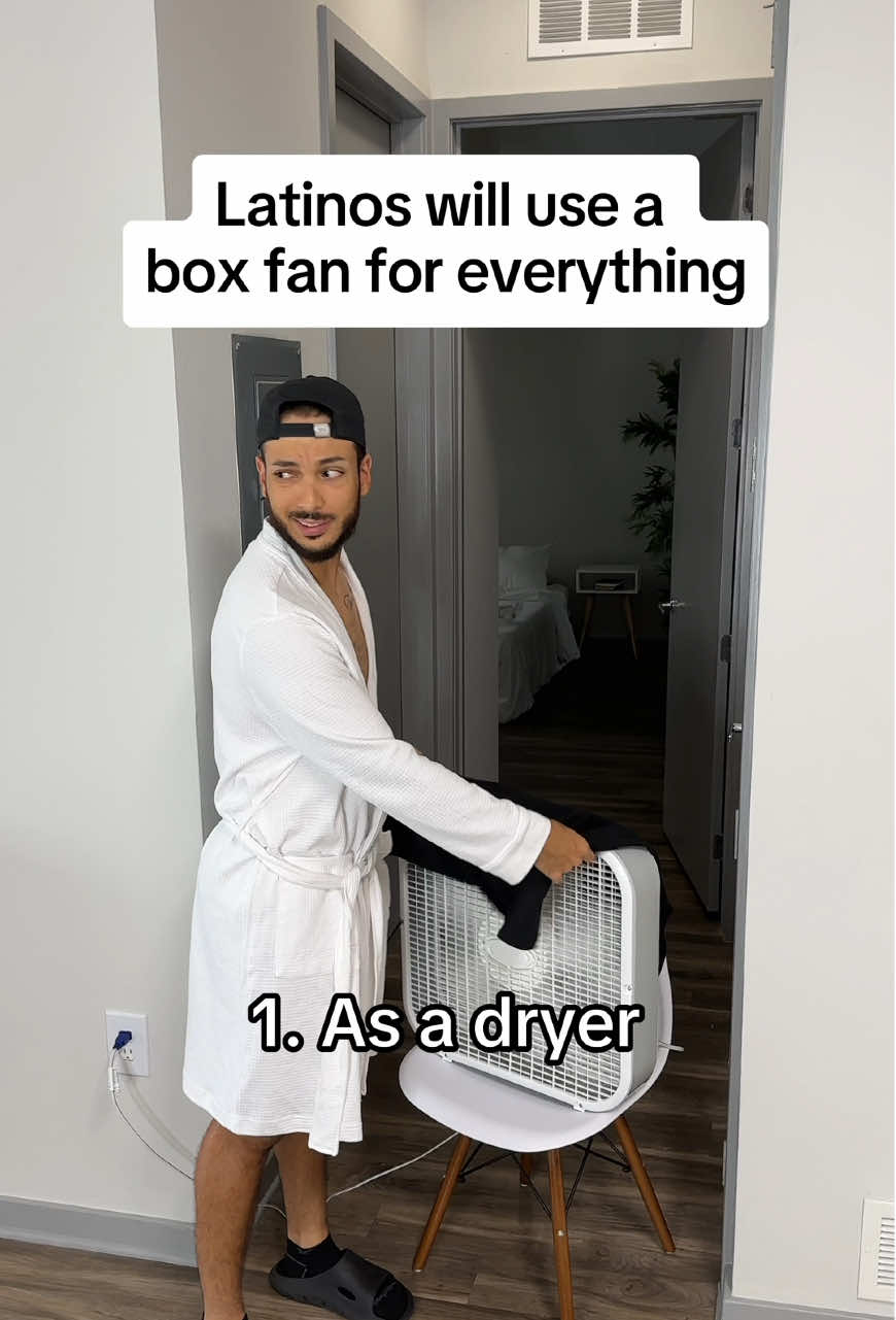 I can’t sleep without that fan noise 👀😂 who else? #kelperez #latinos 
