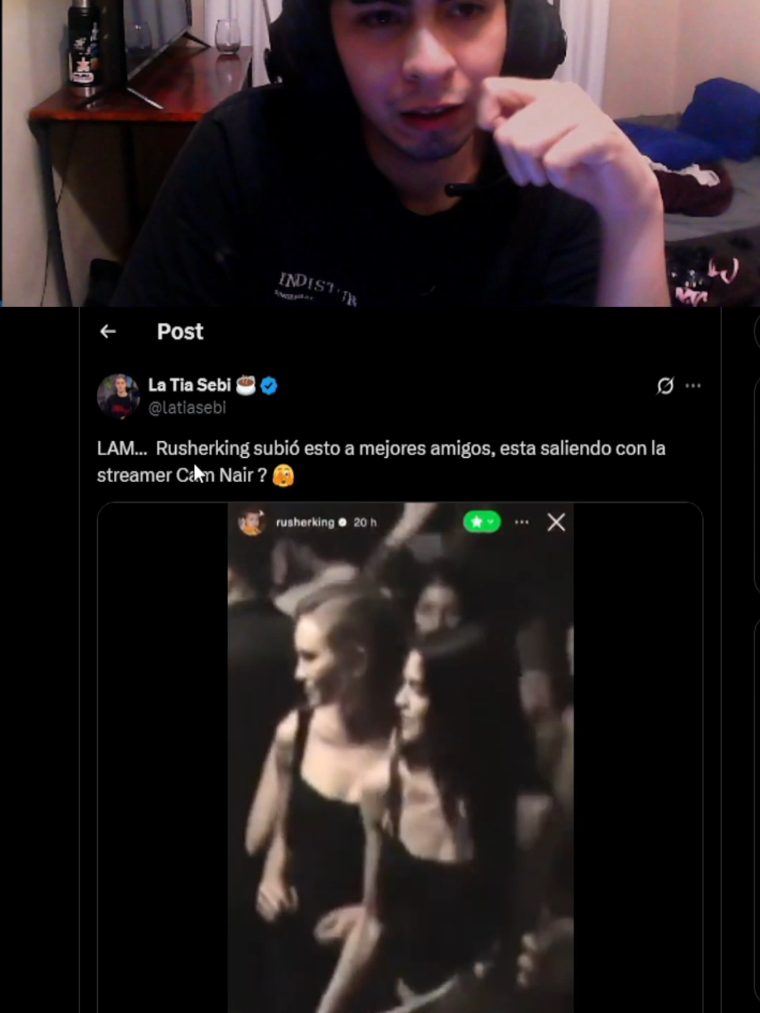 camnair no es stremer #kick #clips #stremer#fyp #paratii #polemica #camnair #rusherking