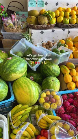 the best after the beach or a hike in hawaii 🌺 #farmfreshsmoothies #oahu #hawaiismoothie #honolulu #freshfruit 
