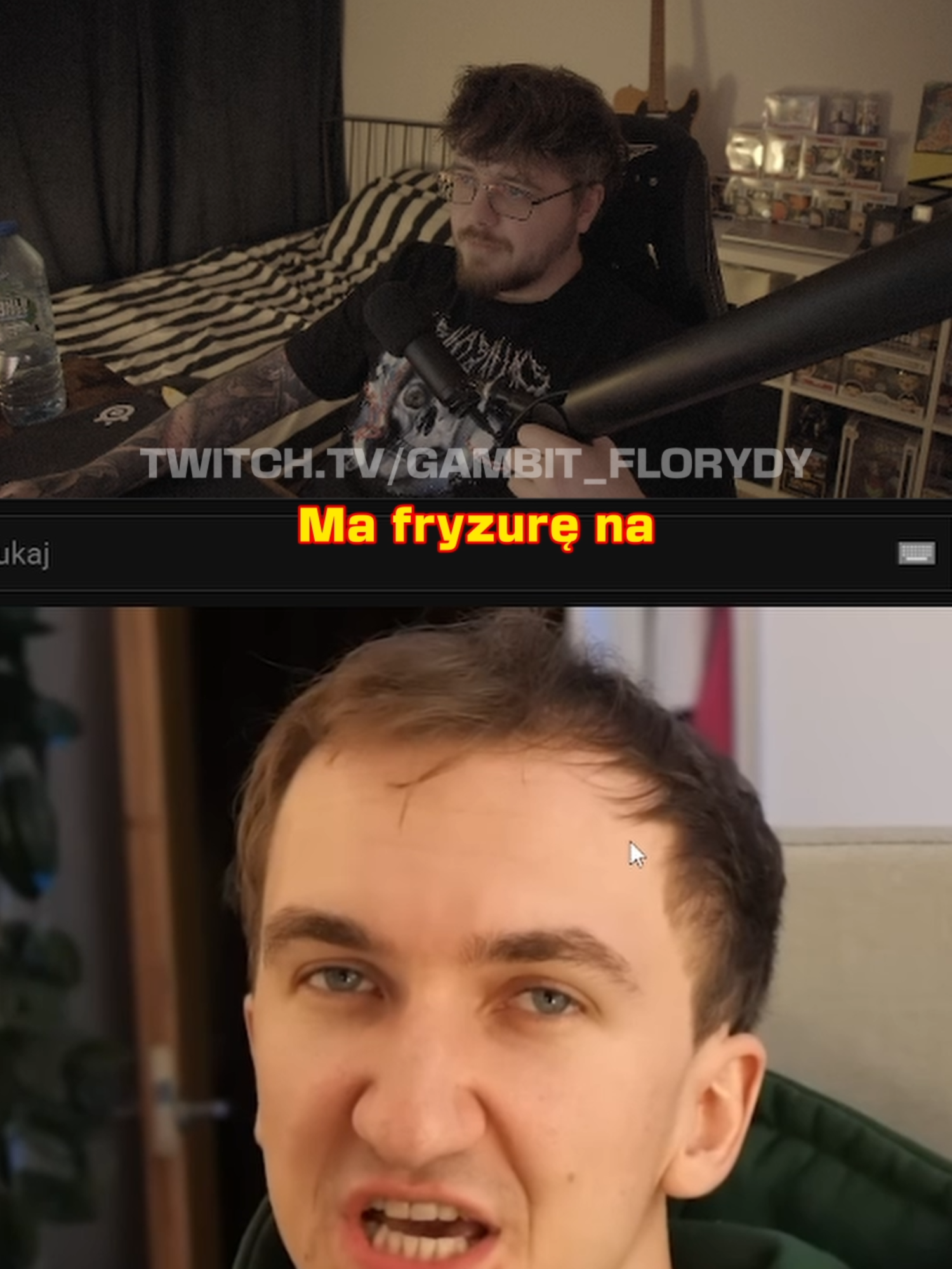 a co to sie staneło #steam #twitch #lewus #włosy