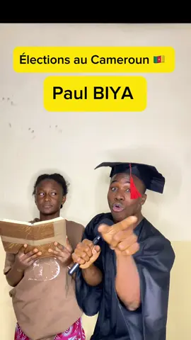 Élection 2025 au Cameroun 🇨🇲 🤣 @Mouna Sanogo 