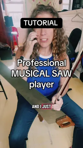 Be careful, y’all:) But mostly have fun and keep practicing! #musicalsaw #tutorial #newhobby #fun #musician 