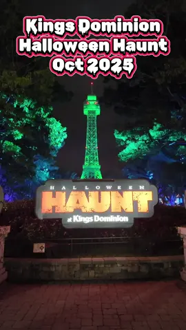 Kings Dominion Halloween Haunt 2025 @Kings Dominion #richmond #virginia #kingsdominion #halloween #haunted 