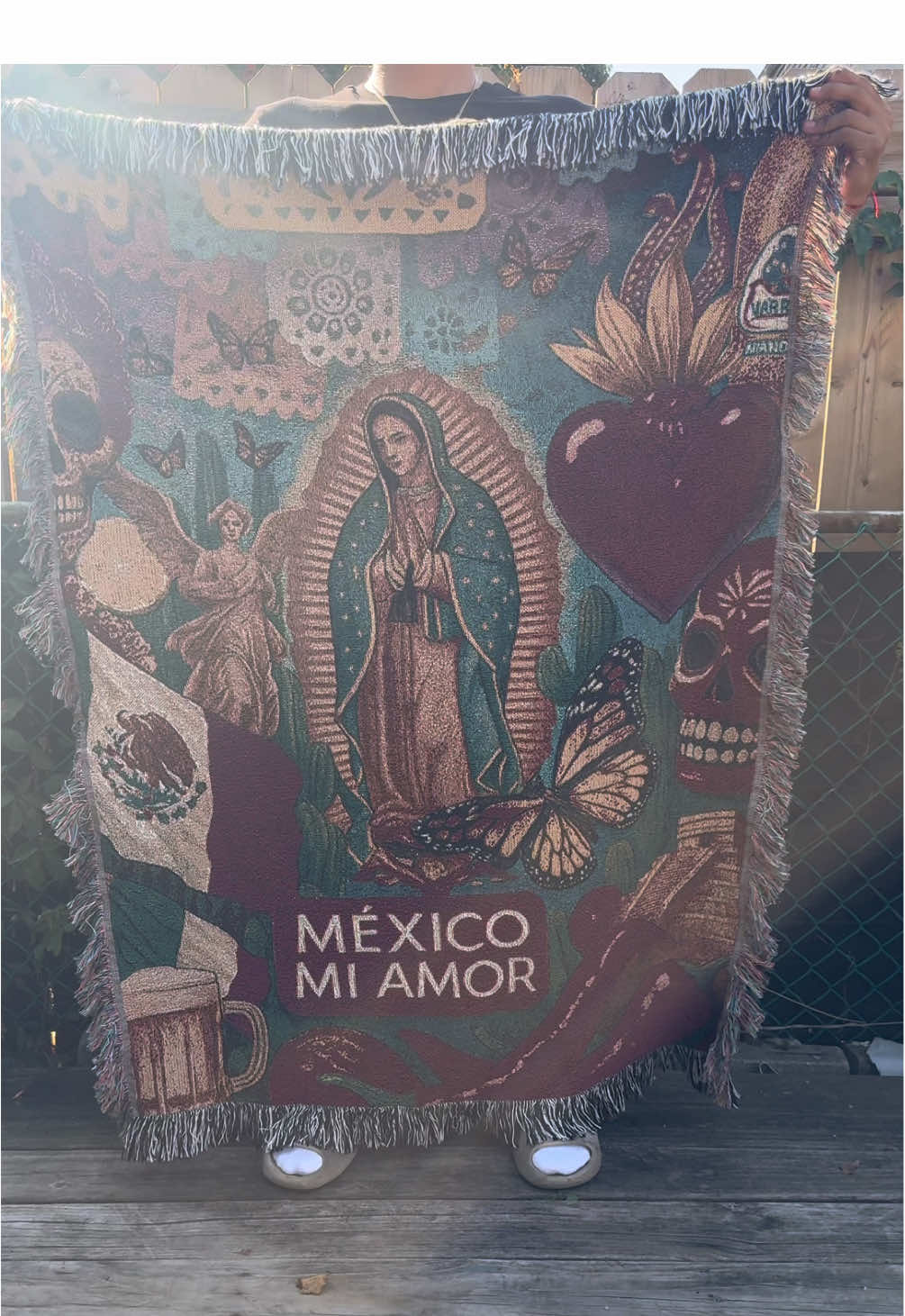 Support us at mexicanblankets.store #raza #mexico #latinas #diadelosmuertos #hispanic 