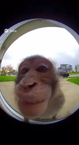 HAHAHAH MONKEY #monkey #funny #ai #sora #fup 
