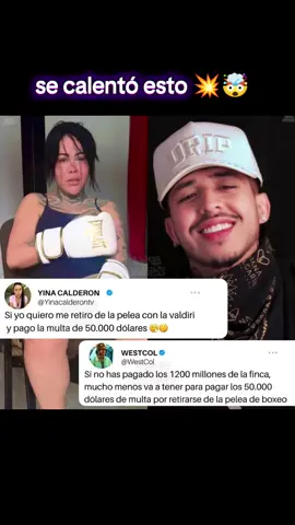 creen que Yina se presente en la pelea. ?