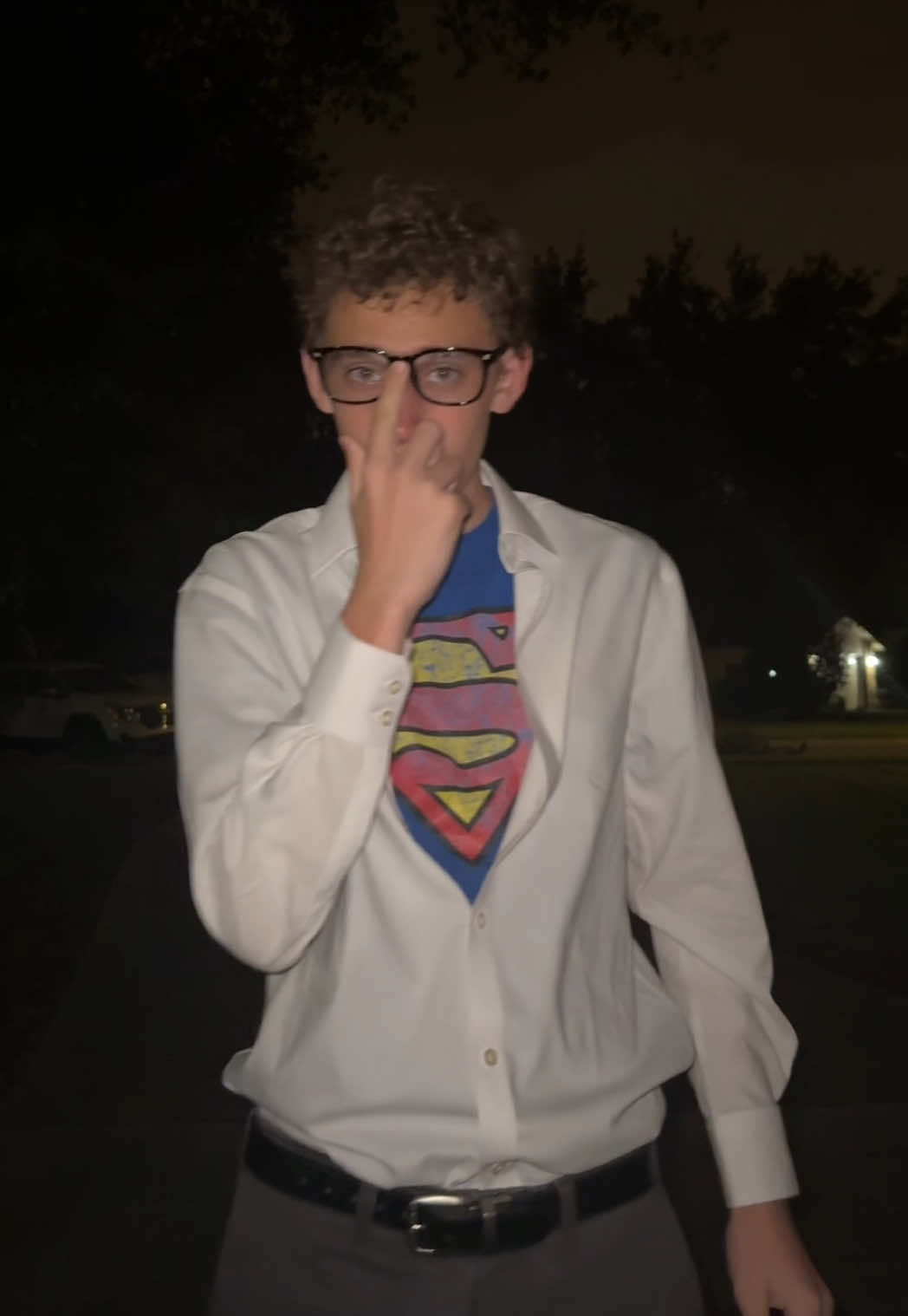 Halloween came early #superman #clarkkent #halloween #costume #dc 