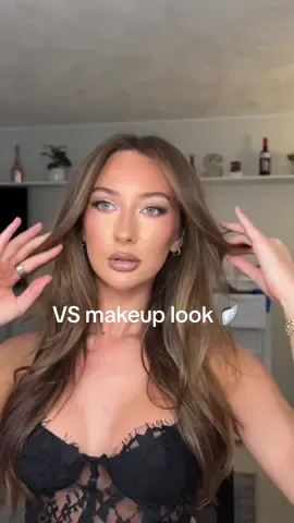 Victoria secret angel makeup look🪽💕 @Victoria’s Secret @VSPINK #victoriassecret #vsfashionshow #makeuptutorial #makeup #vsangel 