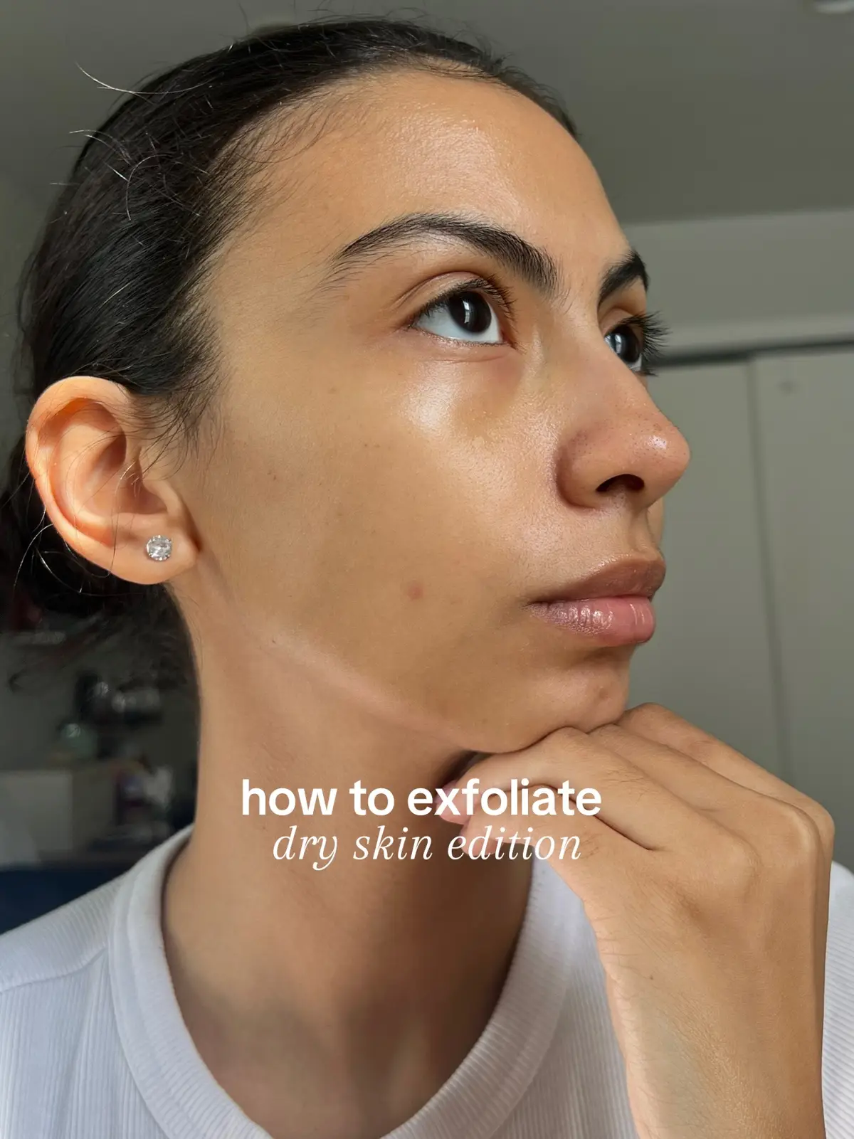 dry skin? try this gentle exfoliation routine 💧 @dermalogica @DERMA E @loréal paris usa @laneige_us @Good Molecules @ilso US #skincaretips #skincarefordryskin #skincarecreator #exfoliation 
