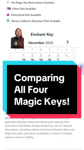 ✨ They’re BAAACK! ✨ Magic Key sales RESUME starting November 4th! 🎉 If you’ve been waiting to unlock the magic at Disneyland Resort, now’s your chance. 🏰🔑 In this video, I’m breaking down ALL 4 Magic Key pass options so you know exactly which one fits your Disney style: 🌟 Inspire Key – Top-tier access with the fewest blockout dates, parking included, and highest discount perks (20% merch / 15% food). Great for the die-hard Disney fan. 💫 Believe Key – Slightly more blockouts, 50% off parking, and less discounts (10% merch & food). ✨ Enchant Key – Mid-tier with more blockouts, especially weekends. Great if you’re local or flexible with visit dates. 🎉 Imagine Key – Southern California residents only! Most affordable option with the most blockout dates. Perfect for quick weekday visits. ⚠️ These passes can sell out fast — they’re available for new purchases starting November 4th, so set those alarms! ⏰ 🎟️ Which Key are YOU unlocking this year? Let me know in the comments! ⬇️ #MagicKey #Disneyland #MagicKeyPass #DisneylandPass          #greenscreen 